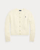 Braided wool and cashmere cardigan