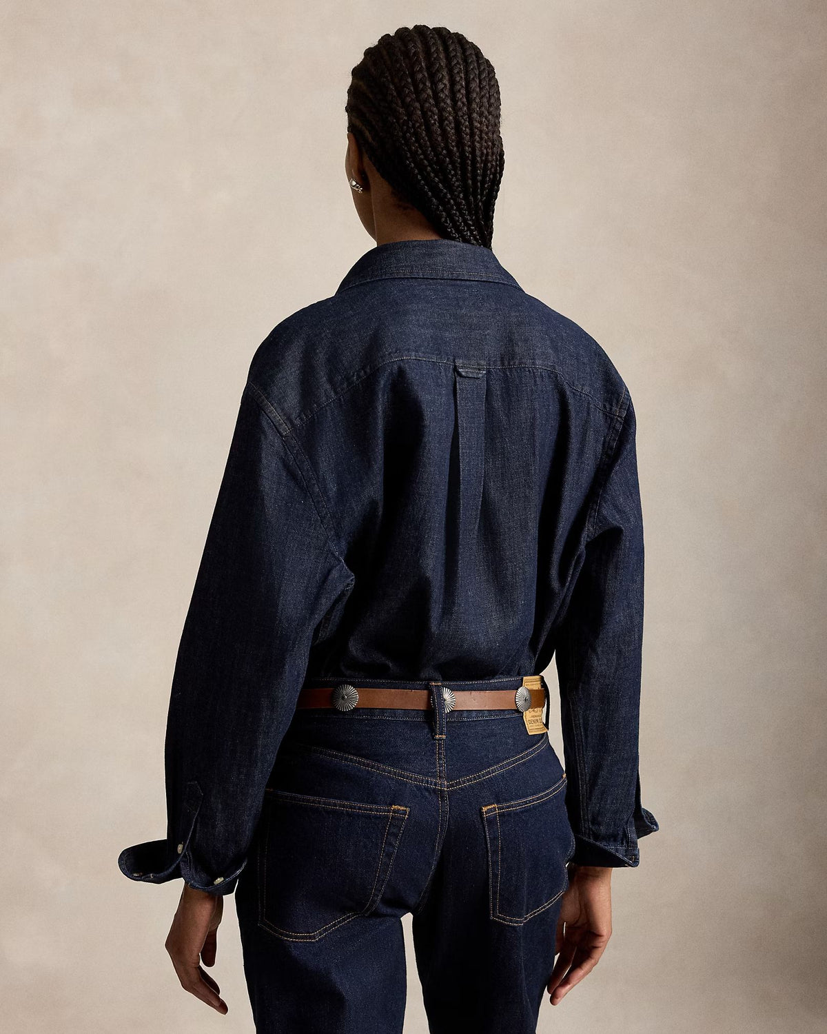 La camicia in denim Big-Fit 211B17136 001 POLO RALPH LAUREN 