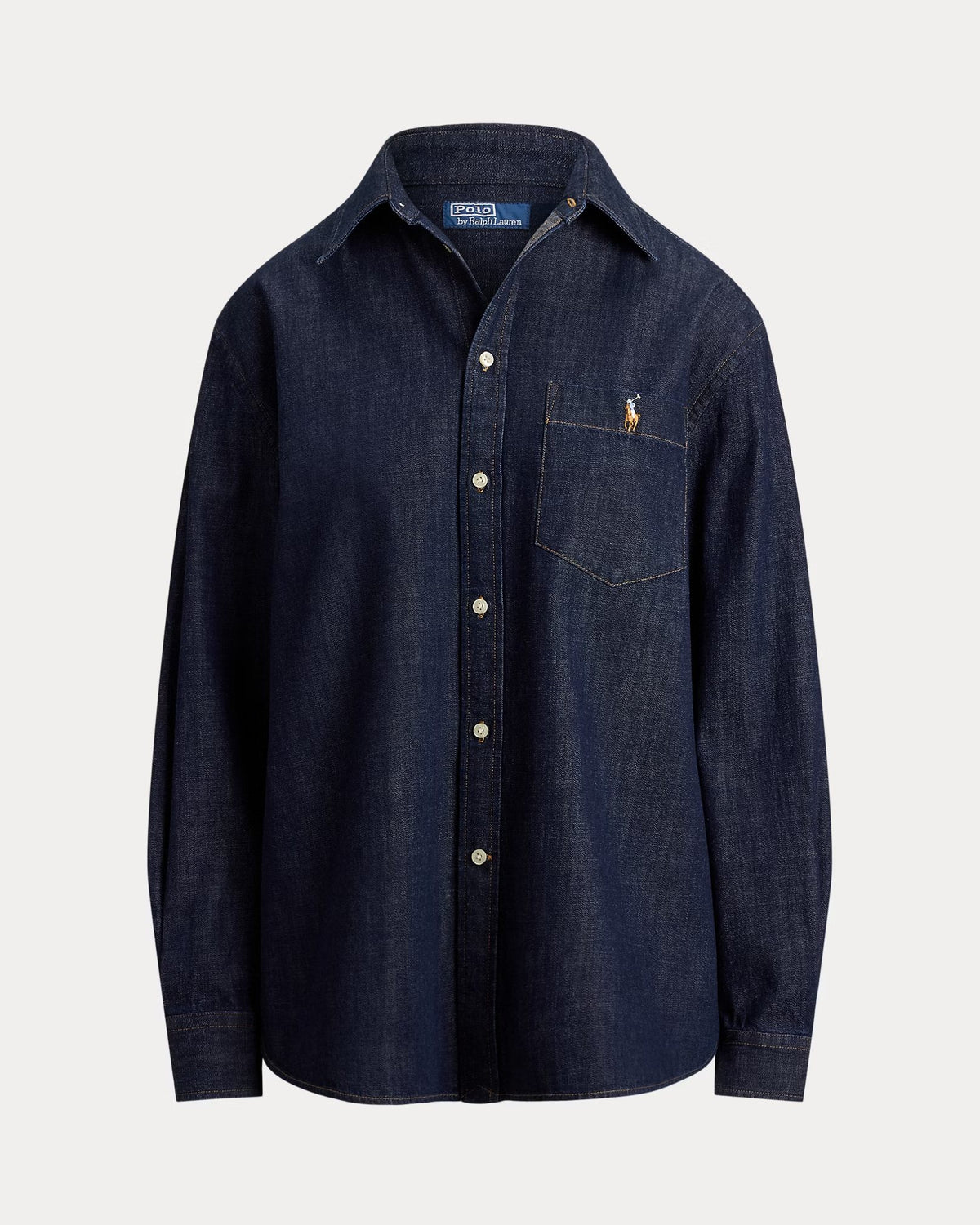 La camicia in denim Big-Fit 211B17136 001 POLO RALPH LAUREN 