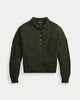 Maglia in lana e cashmere con collo polo