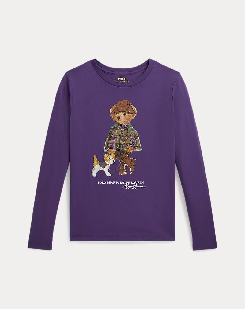 Maglietta Polo Bear a maniche lunghe 313B26293 001 POLO RALPH LAUREN 
