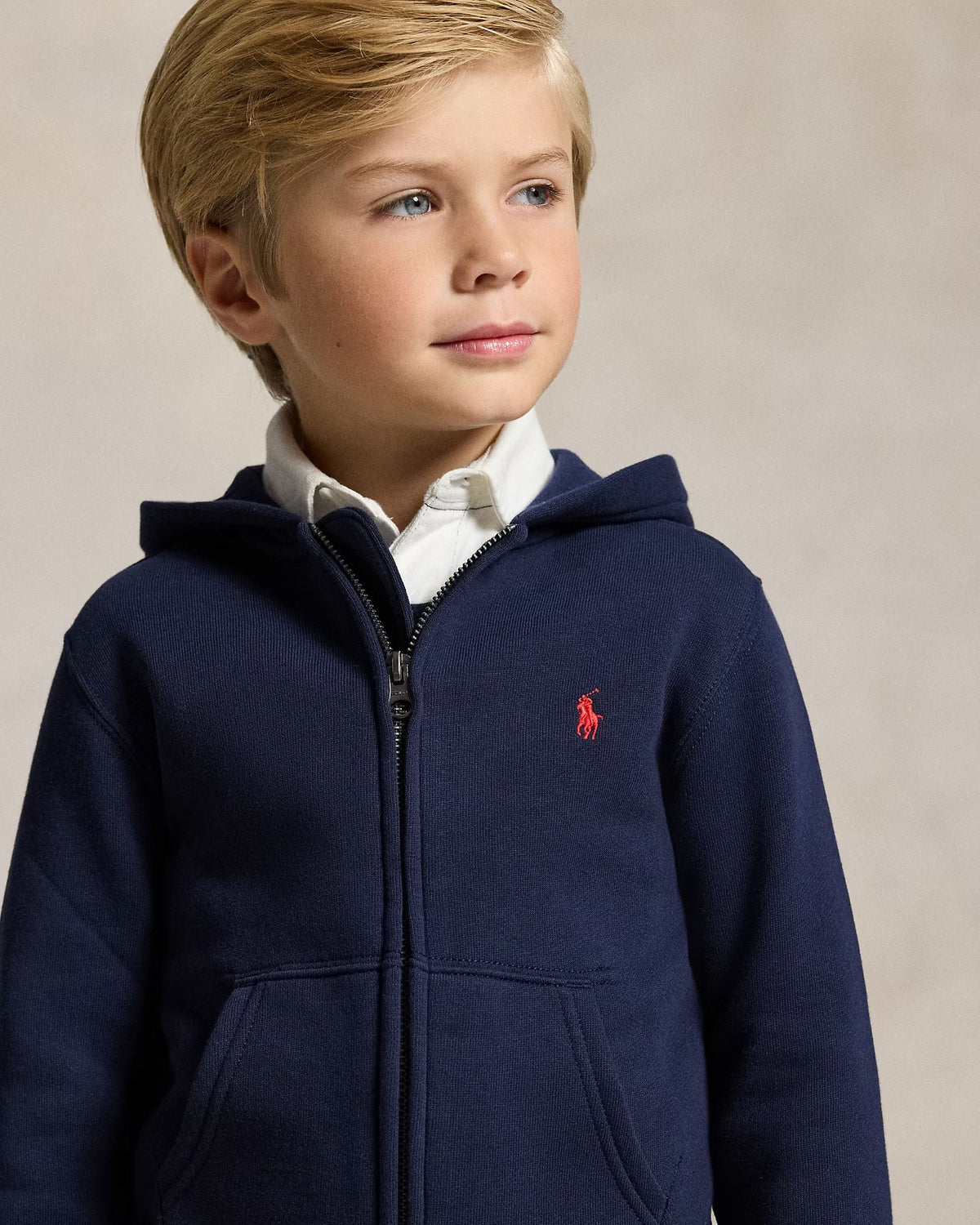 Felpa in misto cotone con cappuccio 322547626 001 POLO RALPH LAUREN 