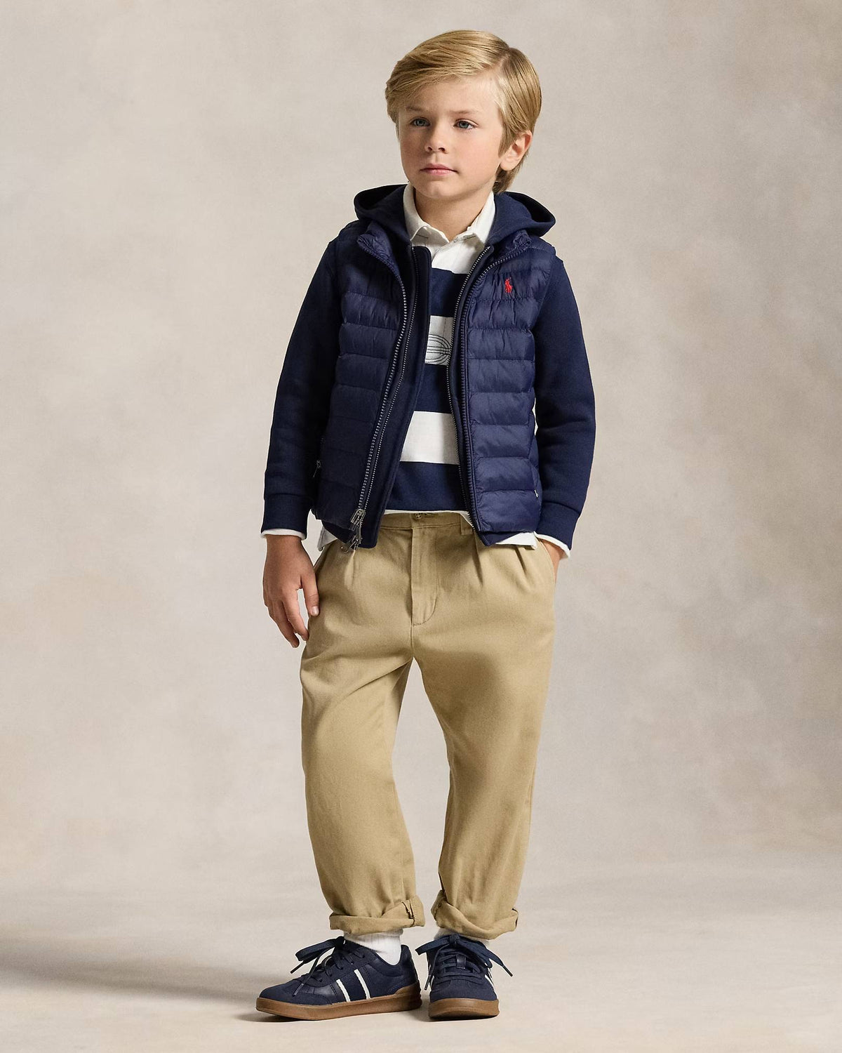 Felpa in misto cotone con cappuccio 322547626 001 POLO RALPH LAUREN 