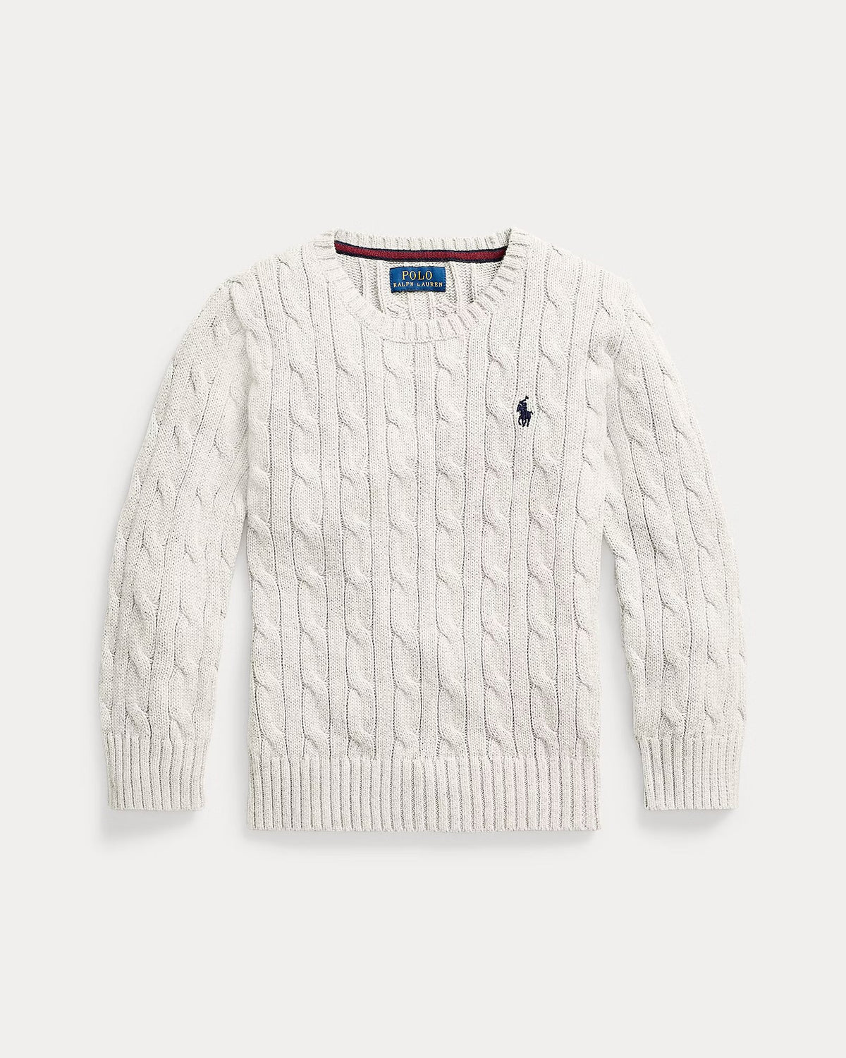 Maglia in cotone a trecce 322702674 024 POLO RALPH LAUREN 