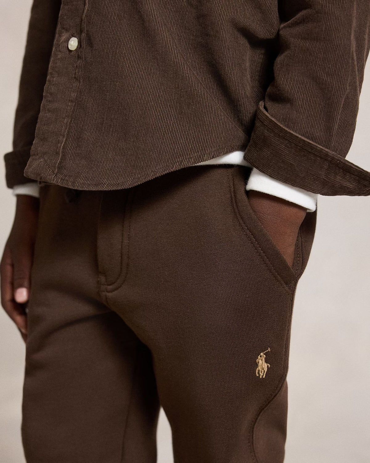 Pantaloni da jogging in felpa 322799362 506 POLO RALPH LAUREN 