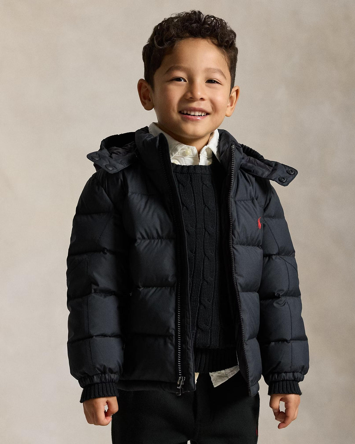 Piumino Gorham con cappuccio 322969861 001 POLO RALPH LAUREN 