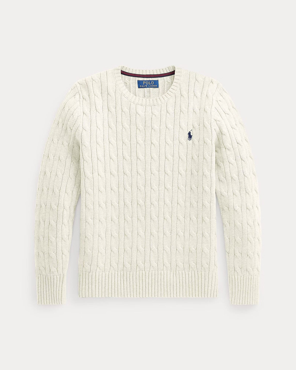 Maglia in cotone a trecce 323702674 024 POLO RALPH LAUREN 