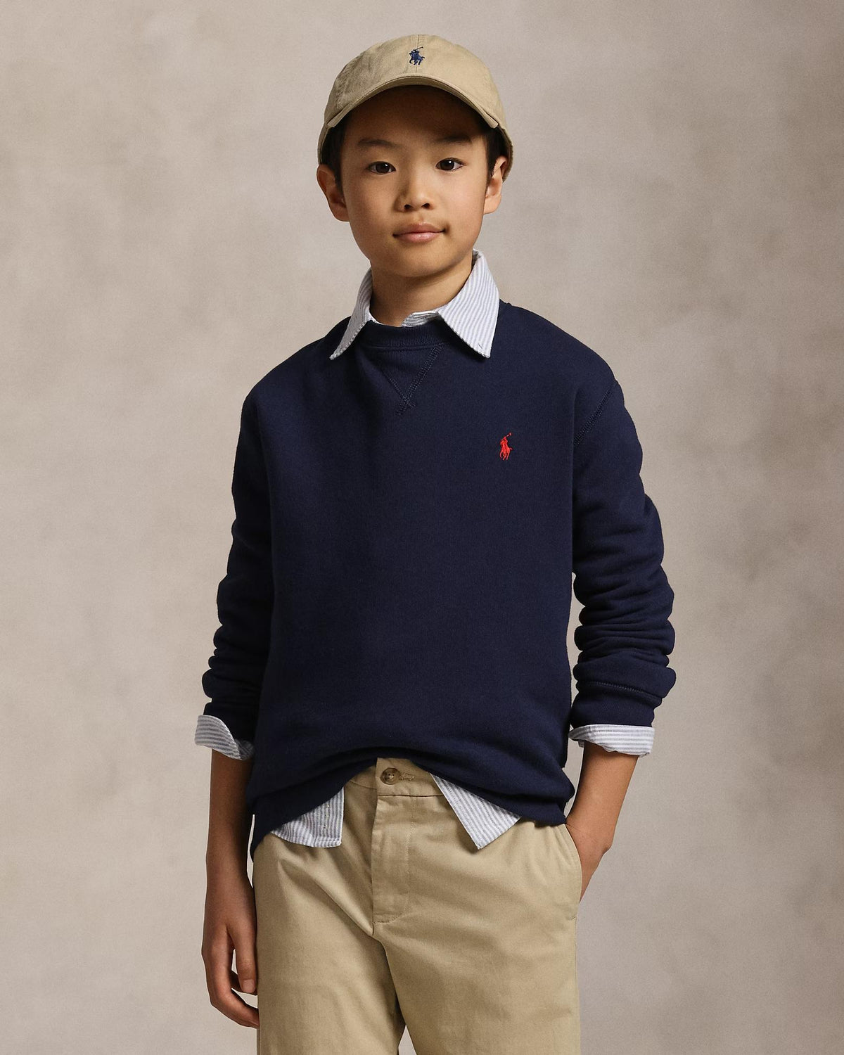 Felpa girocollo 323772102 002 POLO RALPH LAUREN 