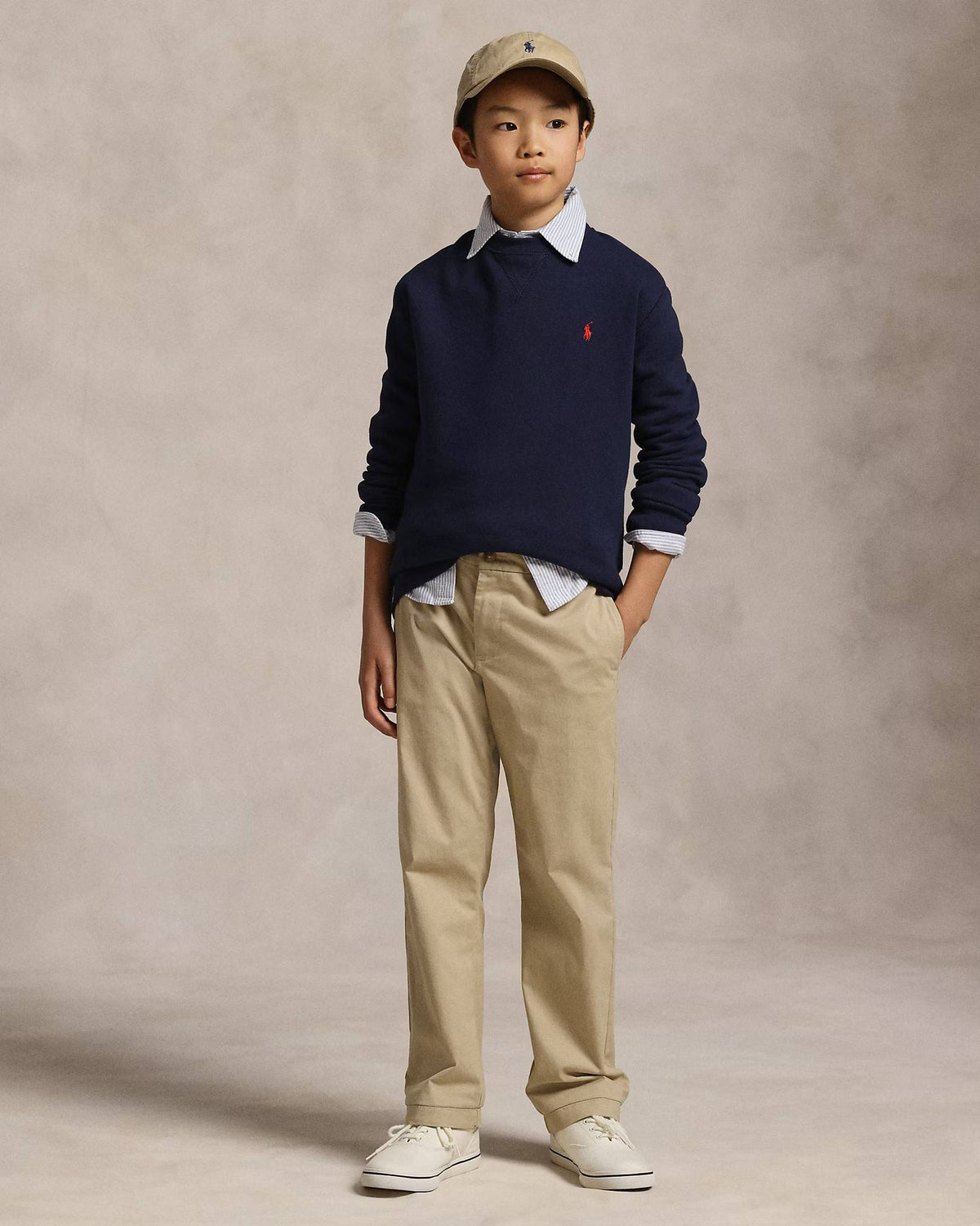 Felpa girocollo 323772102 002 POLO RALPH LAUREN 