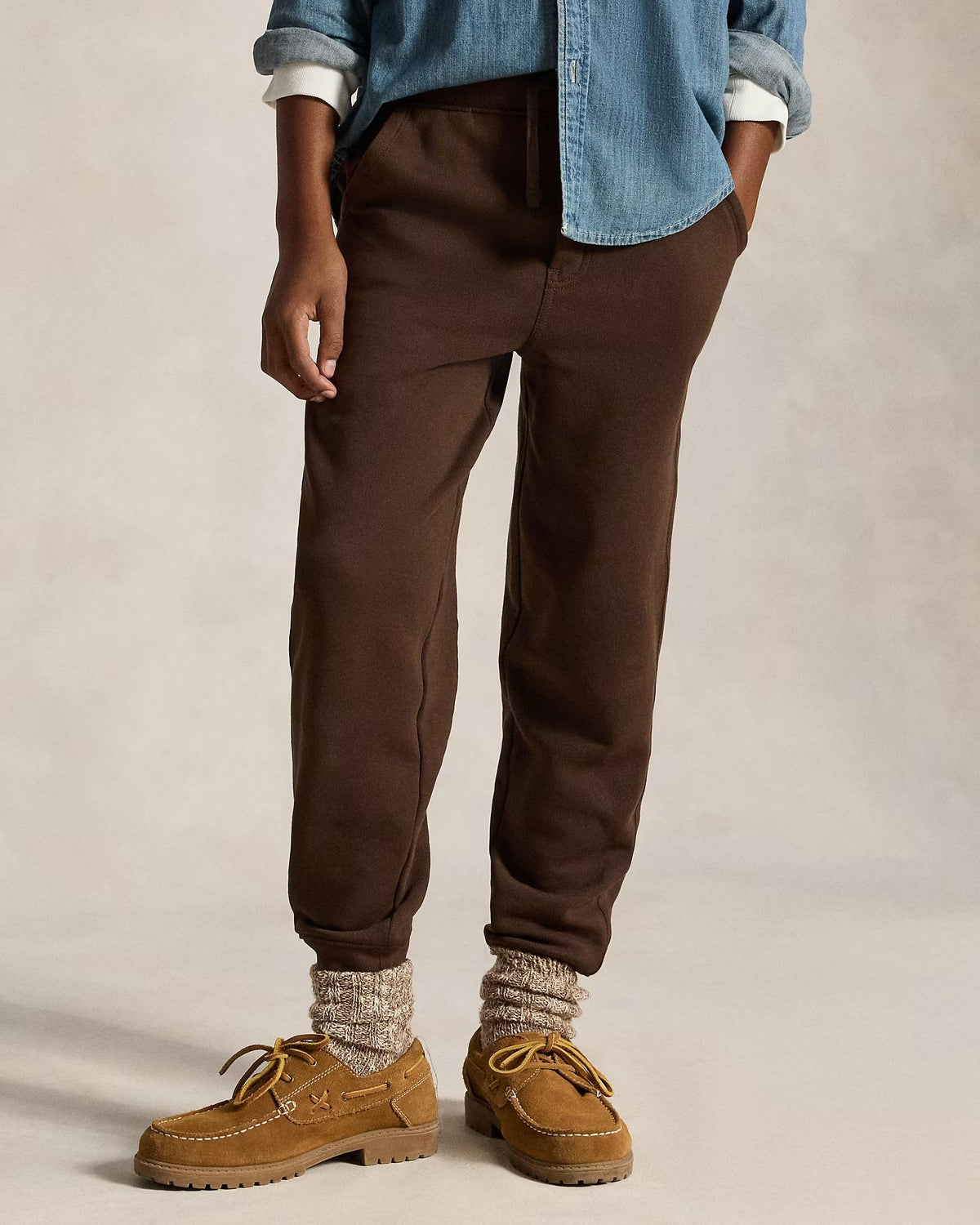 Pantaloni da jogging in felpa 323799362 504 POLO RALPH LAUREN 