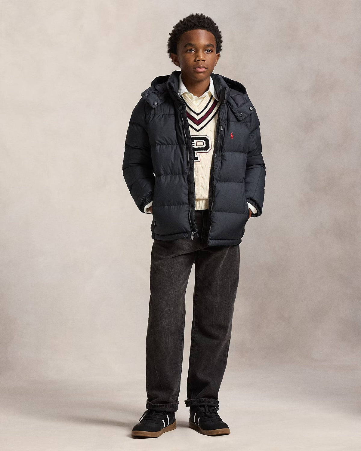 Piumino Gorham con cappuccio 323969861 001 POLO RALPH LAUREN 