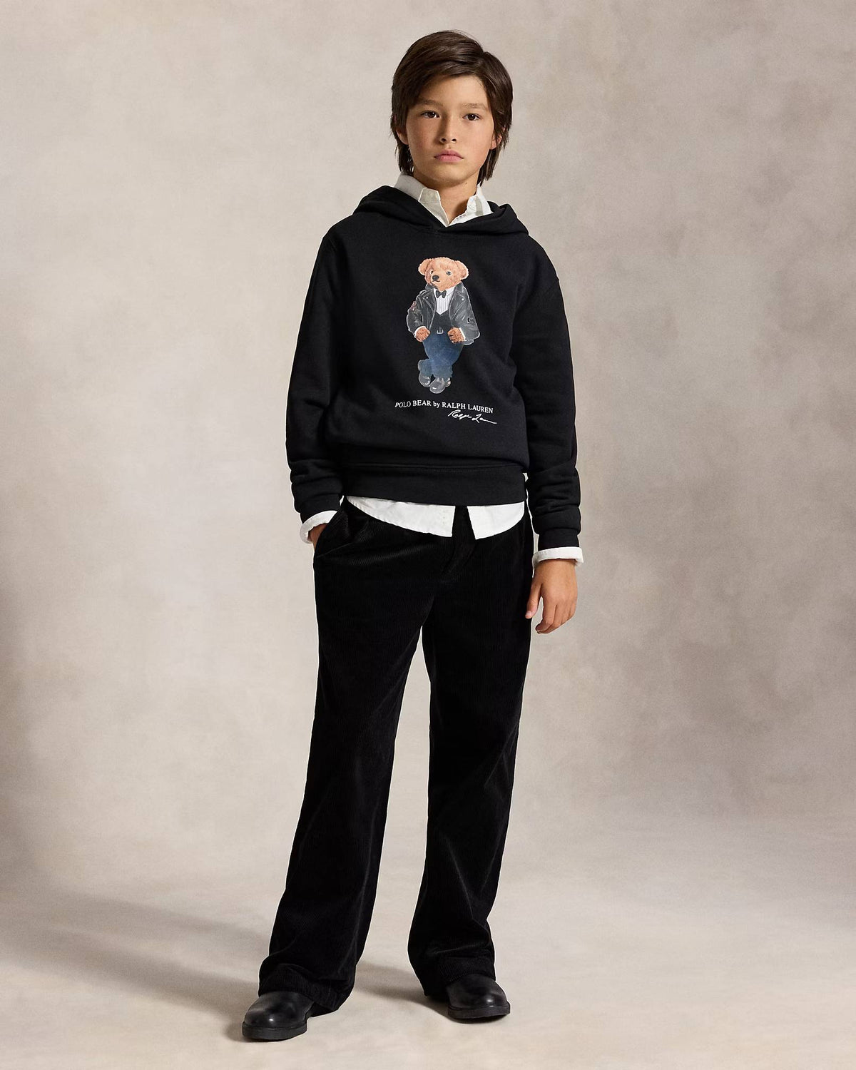 Felpa con cappuccio Polo Bear 323B29158 001 POLO RALPH LAUREN 