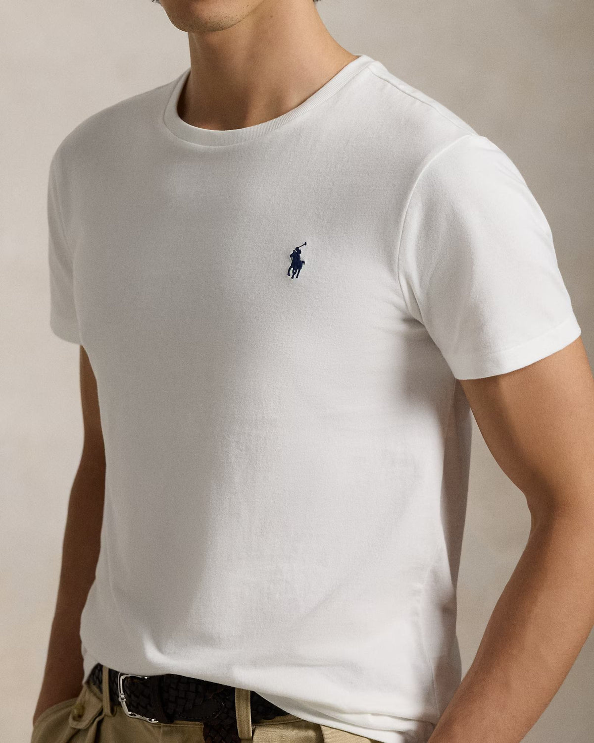 Maglietta in jersey Custom Slim-Fit 710680785 003 POLO RALPH LAUREN 