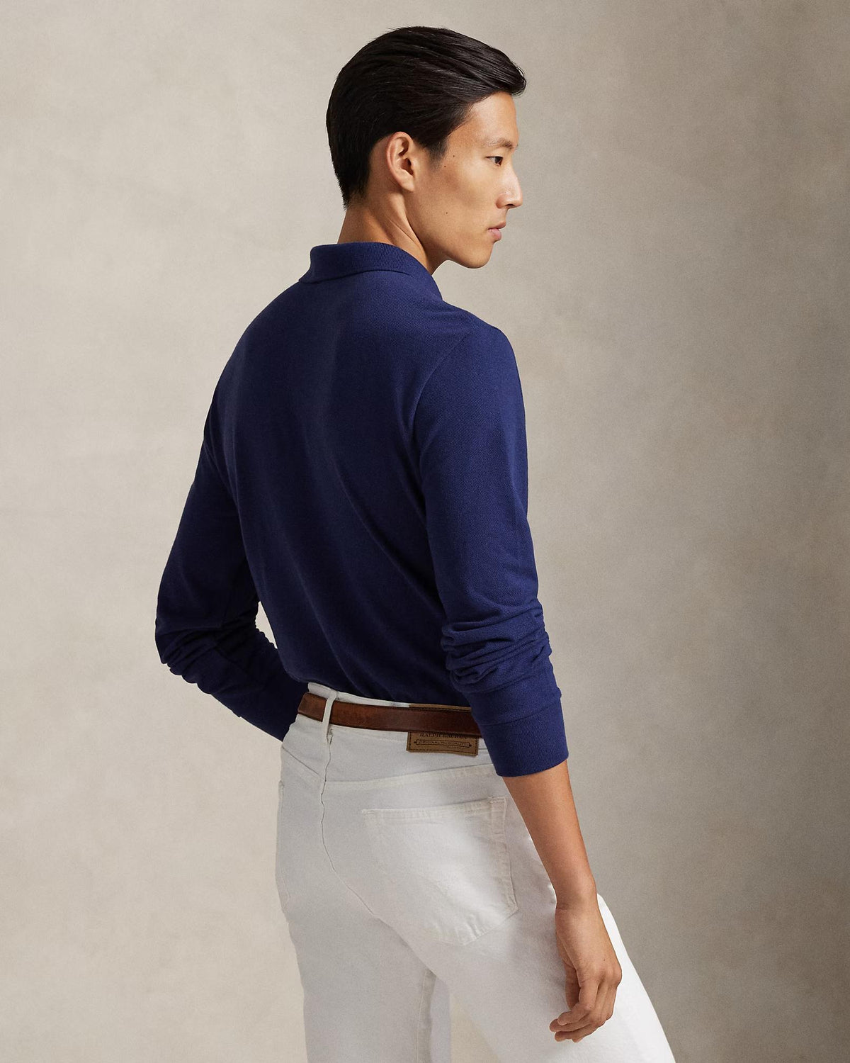 Polo in piqué Custom Slim-Fit 710680790 046 POLO RALPH LAUREN 