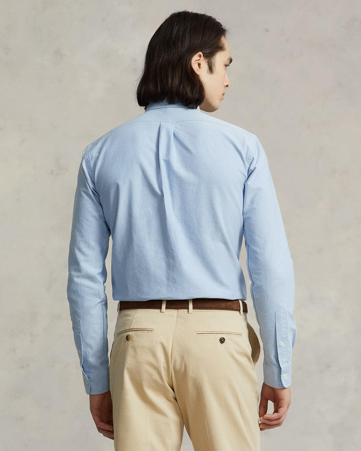 Camicia Oxford Custom-Fit 710792041 002 POLO RALPH LAUREN 