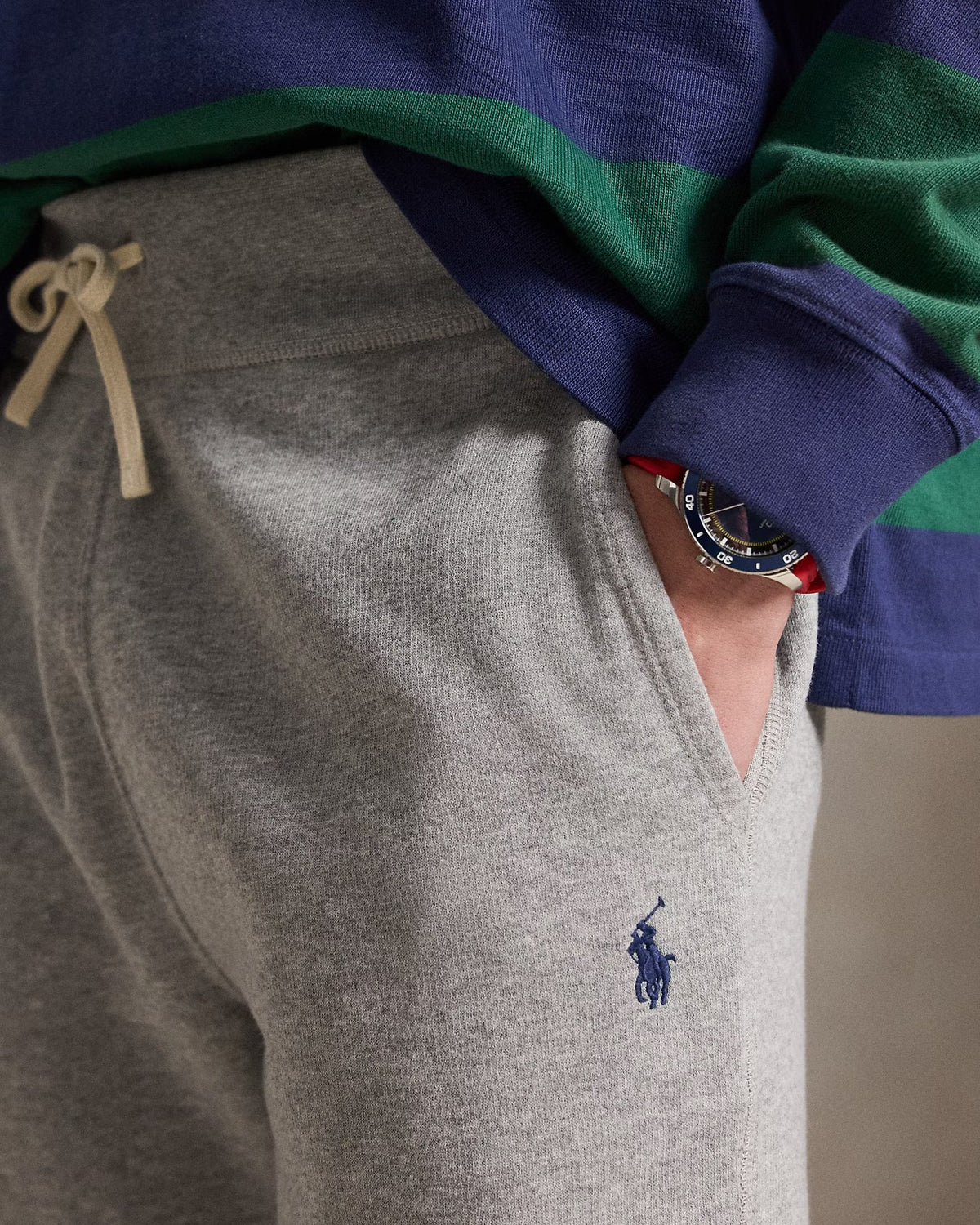 Pantaloni da jogging in felpa RL 710793939 002 POLO RALPH LAUREN 