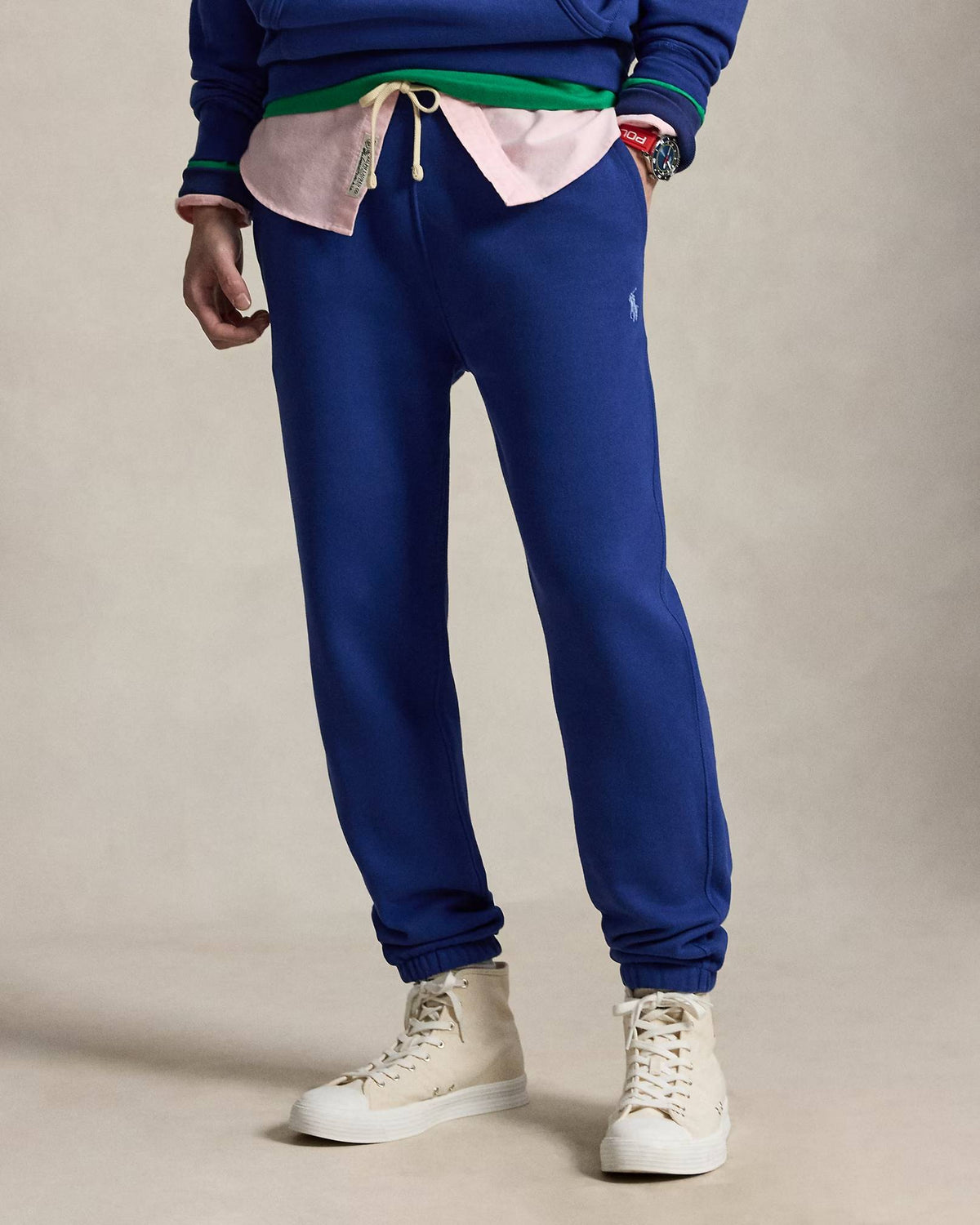 Pantaloni da jogging in felpa RL 710793939 003 POLO RALPH LAUREN 