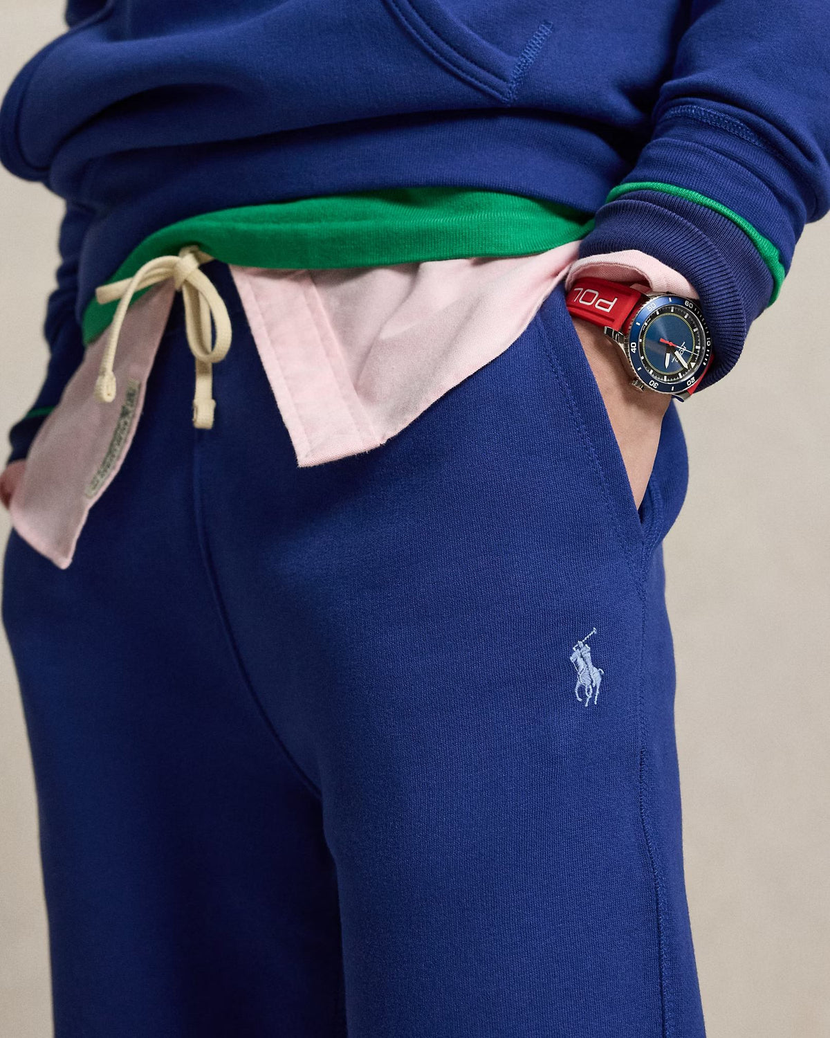Pantaloni da jogging in felpa RL 710793939 003 POLO RALPH LAUREN 