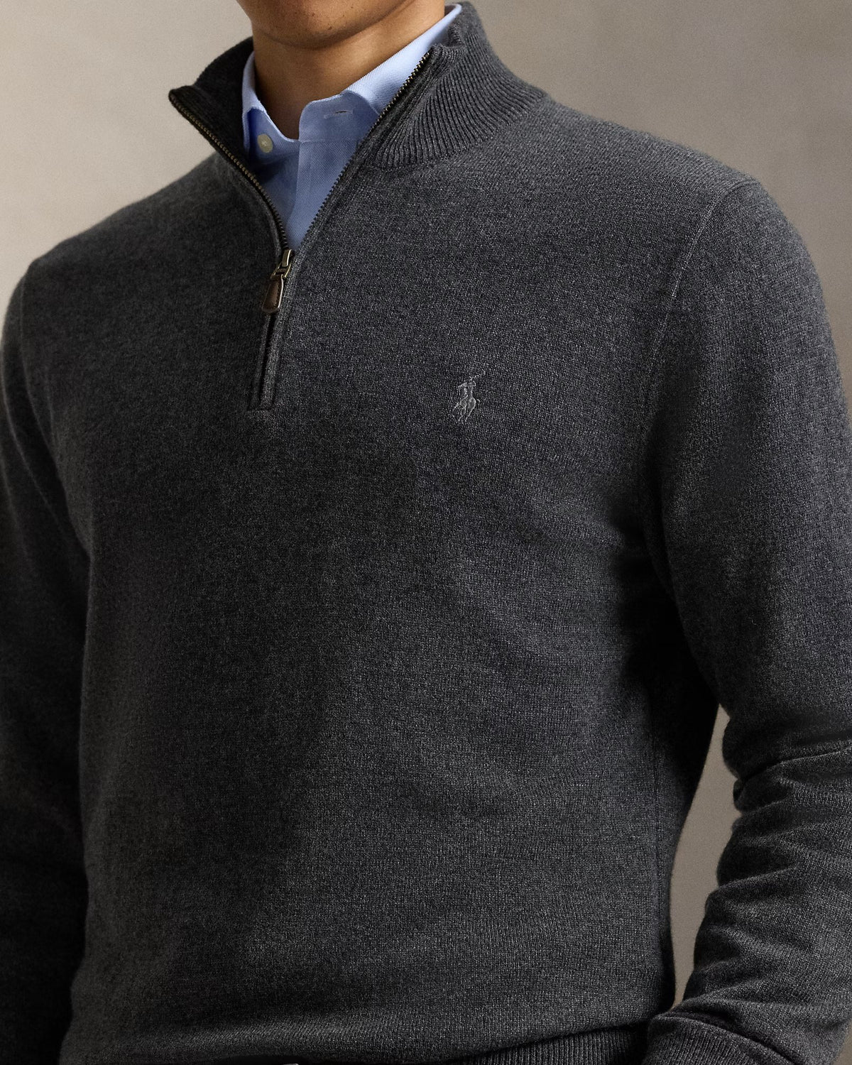 Maglia in lana con cerniera 710876756 017 POLO RALPH LAUREN 
