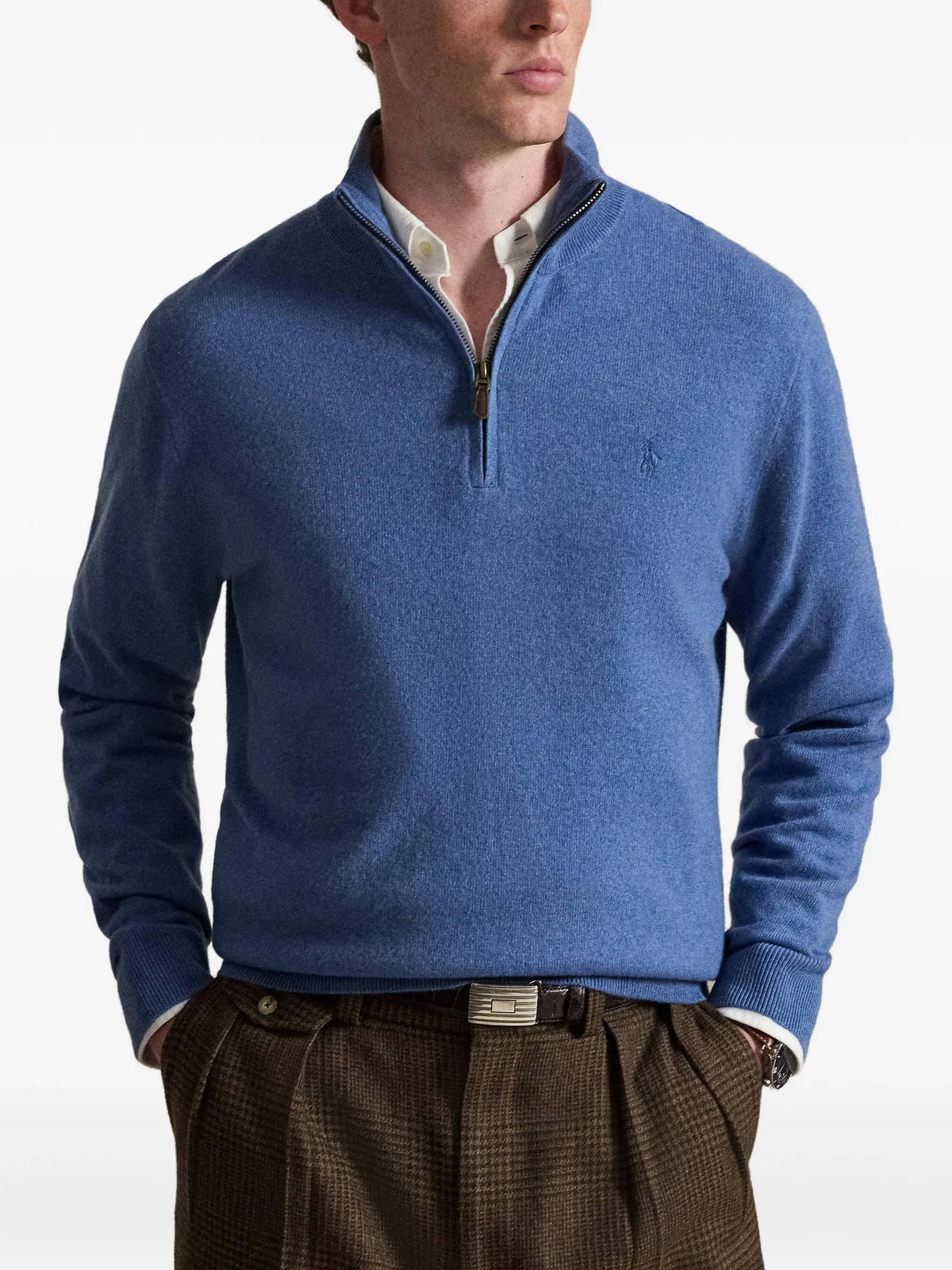 Maglia in lana con cerniera 710876756 502 POLO RALPH LAUREN 