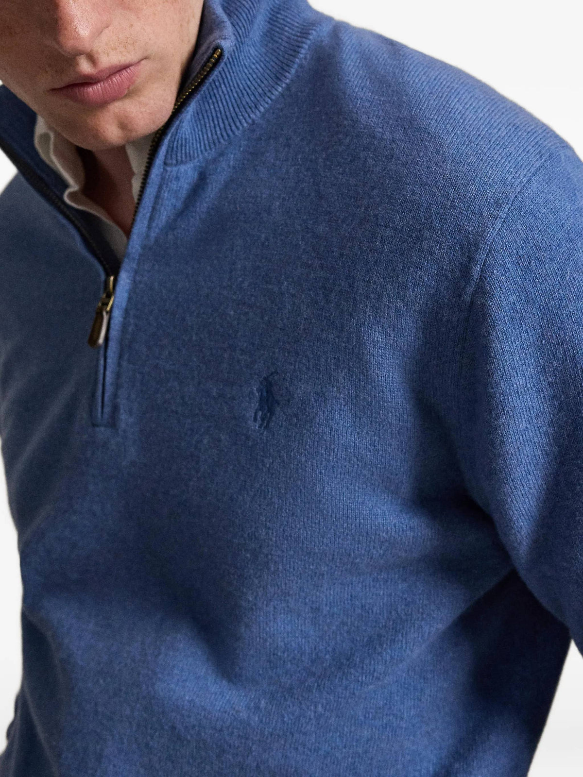 Maglia in lana con cerniera 710876756 502 POLO RALPH LAUREN 
