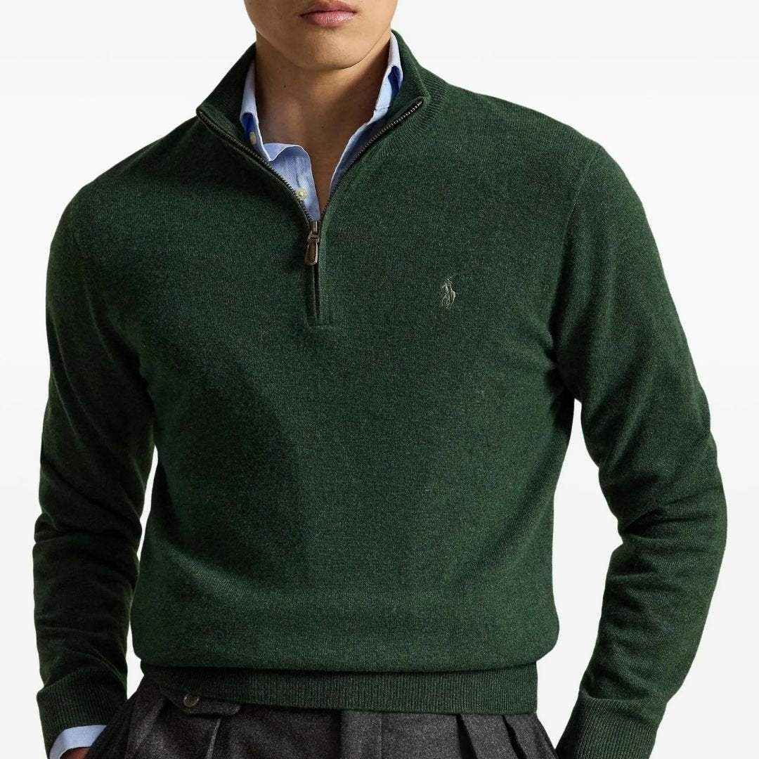 Maglia in lana con cerniera 710876756 504 POLO RALPH LAUREN 