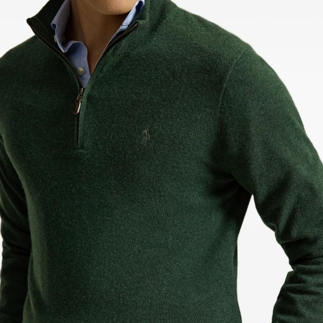Maglia in lana con cerniera 710876756 504 POLO RALPH LAUREN 