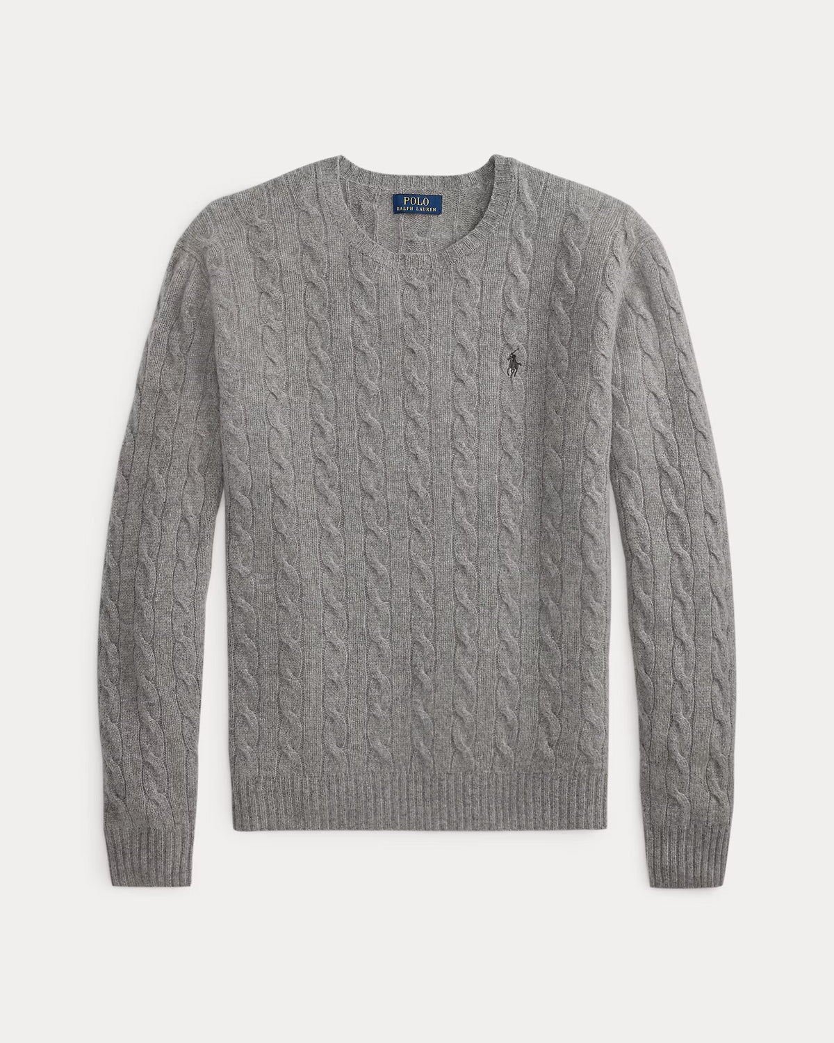 Maglia in lana e cashmere a trecce 710876762 012 POLO RALPH LAUREN 