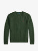 Maglia in lana e cashmere a trecce