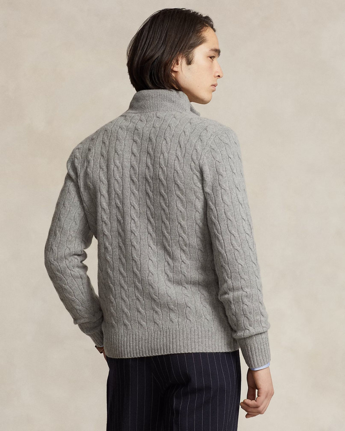 Maglia a trecce con cerniera 710876766 008 POLO RALPH LAUREN 