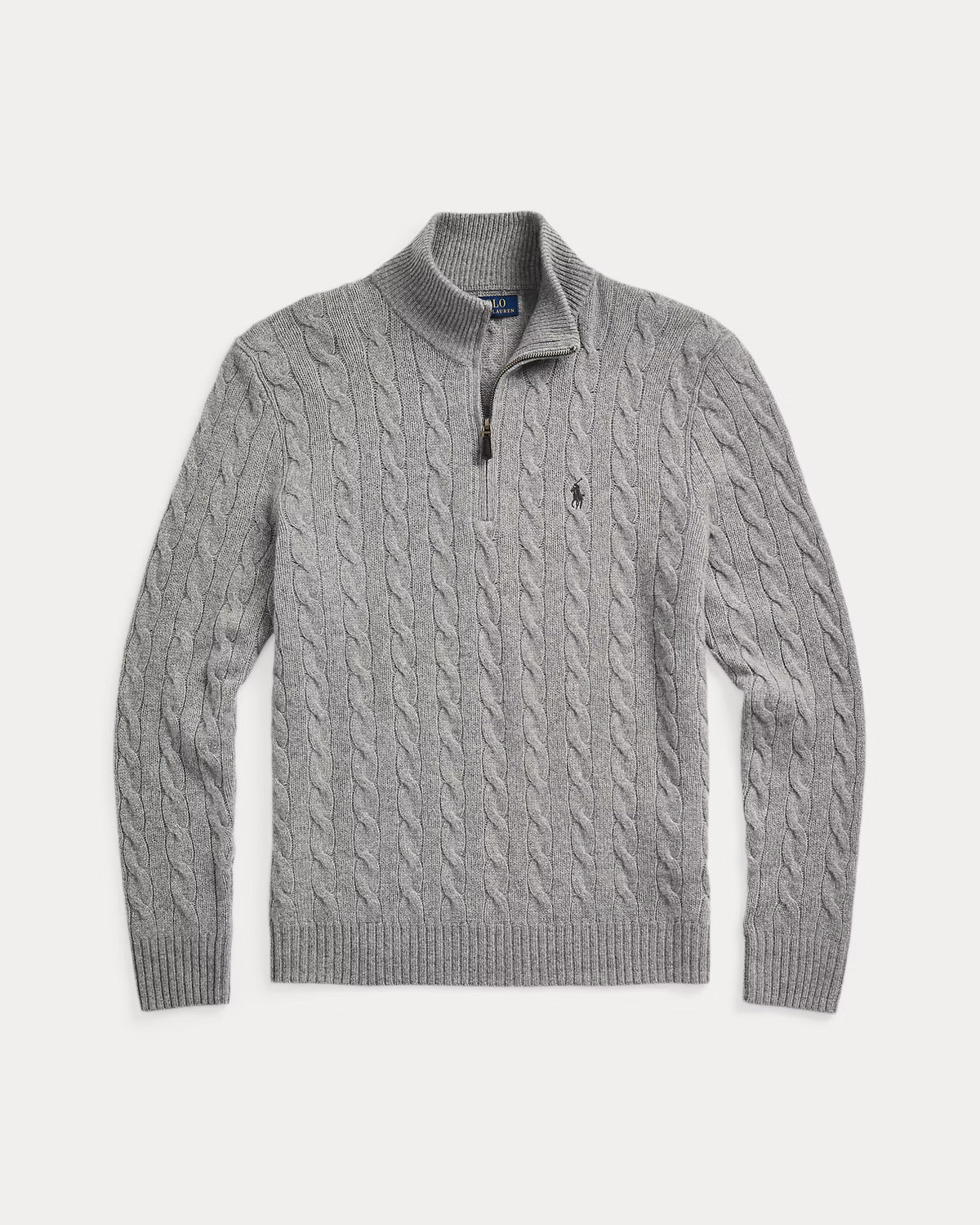 Maglia a trecce con cerniera 710876766 008 POLO RALPH LAUREN 