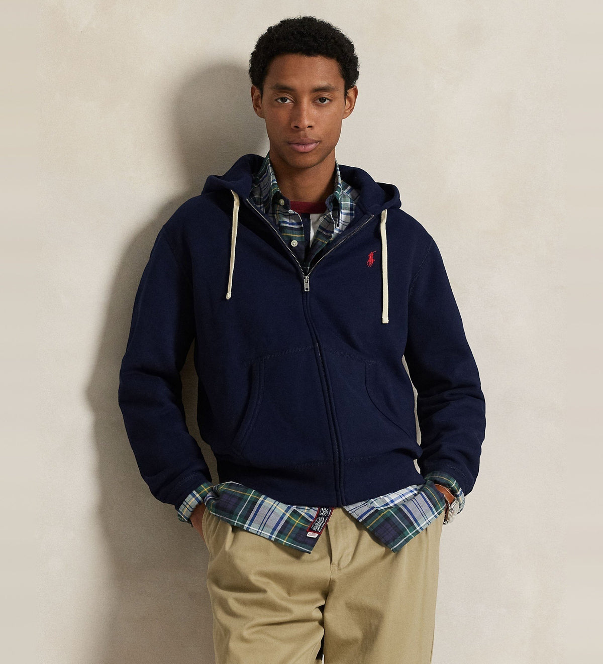 Felpa con cappuccio e cerniera 710913297 004 POLO RALPH LAUREN 