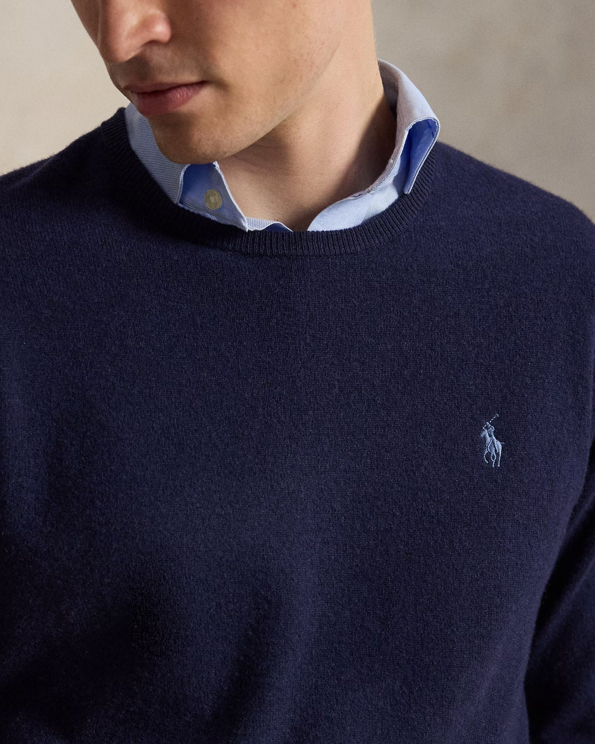 Maglia in lana a girocollo 710974148 001 POLO RALPH LAUREN 