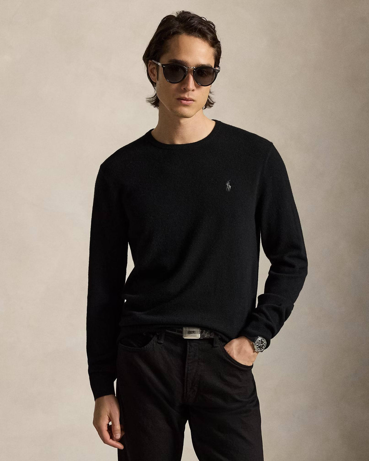 Maglia in lana a girocollo 710974148 003 POLO RALPH LAUREN 