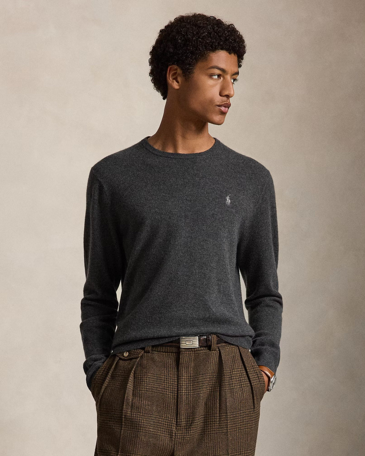 Maglia in lana a girocollo 710974148 004 POLO RALPH LAUREN 