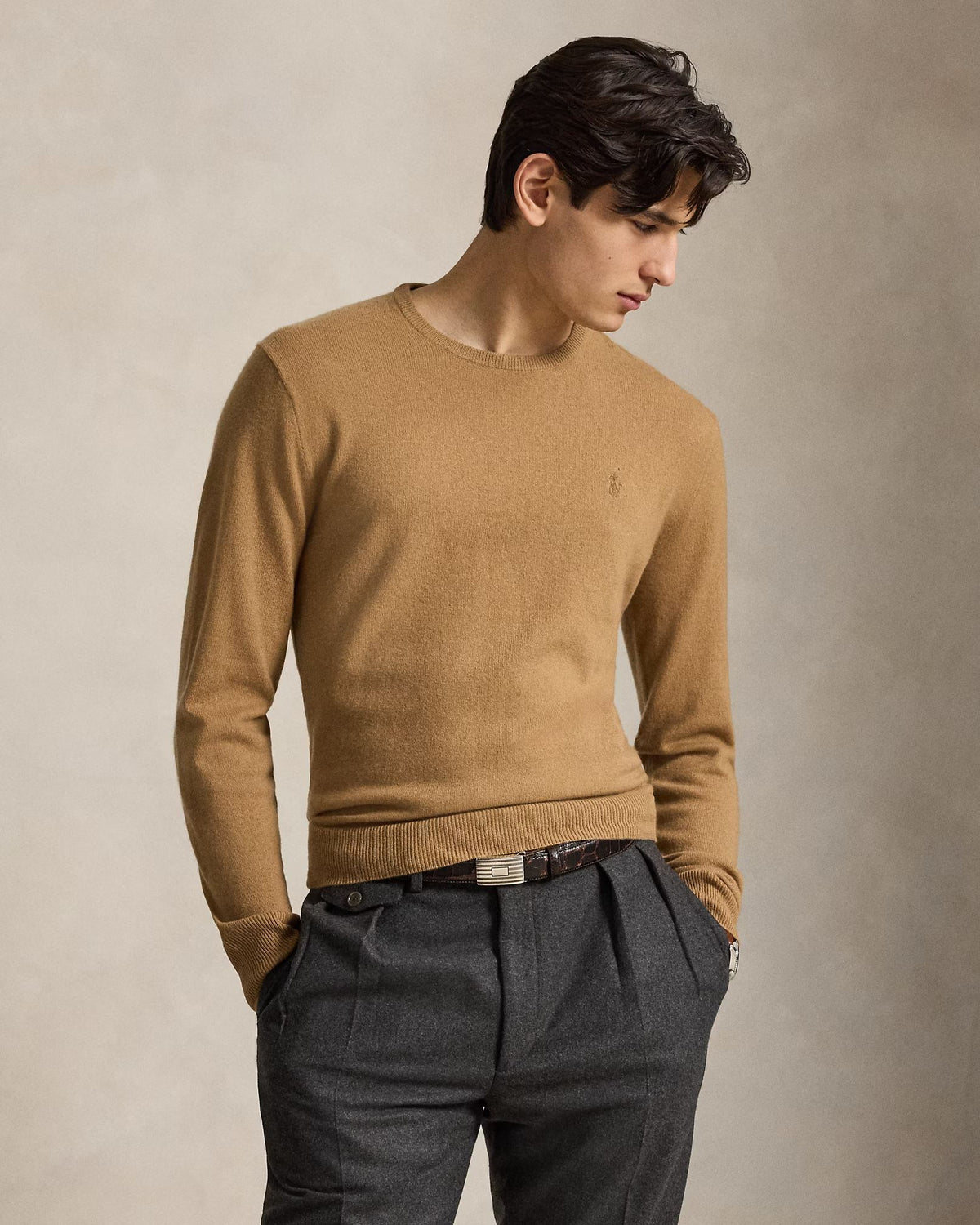 Maglia in lana a girocollo 710974148 503 POLO RALPH LAUREN 