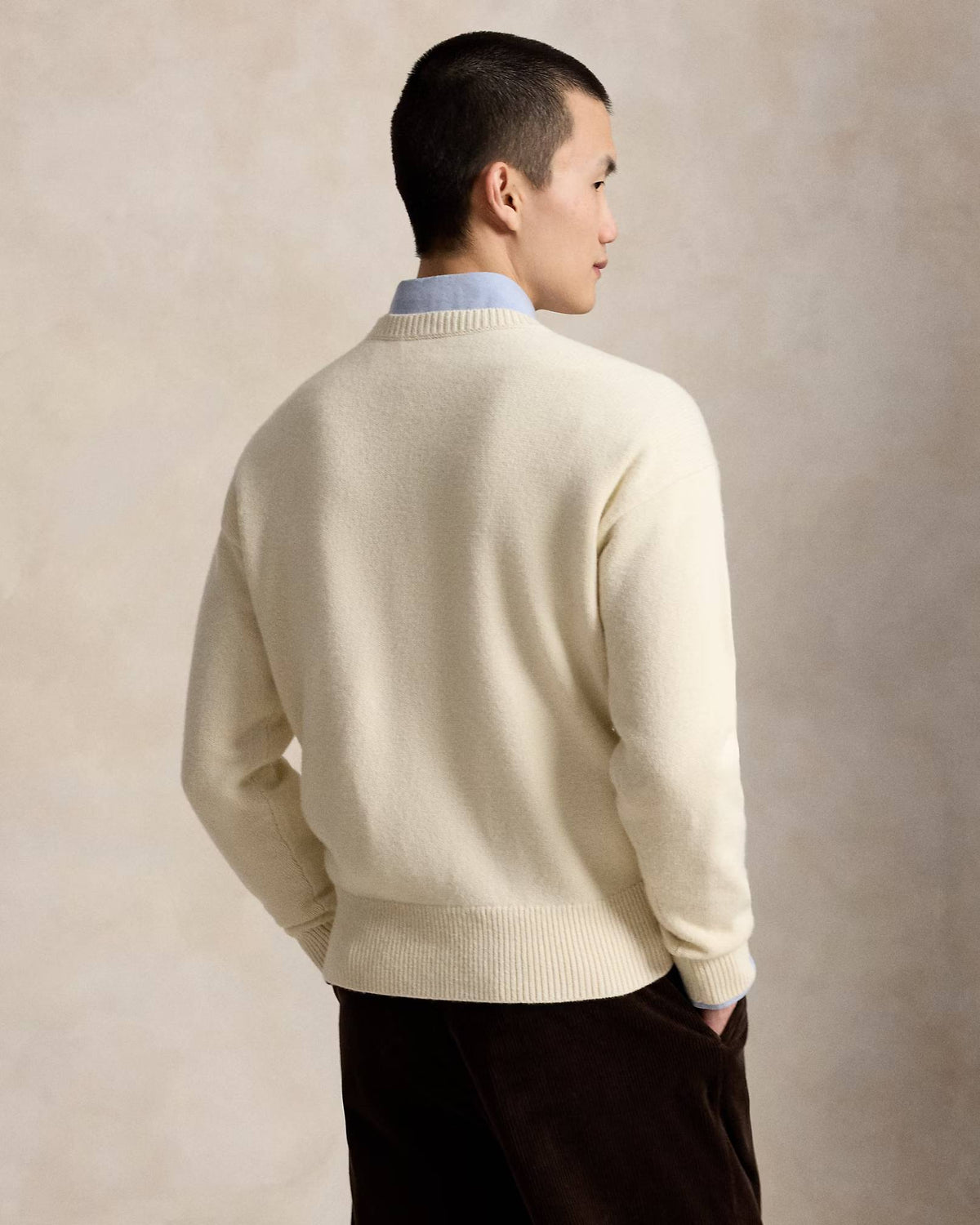 Maglia in lana e cotone Relaxed-Fit 710B26782 001 POLO RALPH LAUREN 