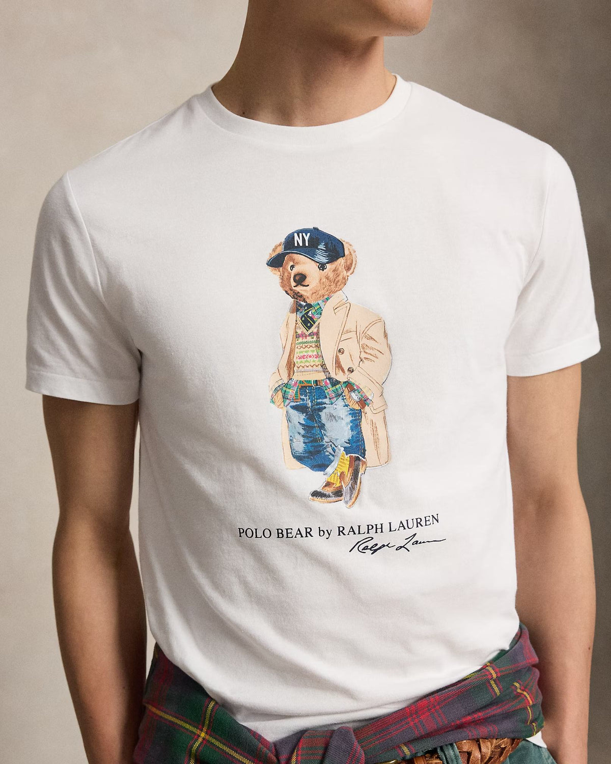 Maglietta Polo Bear Custom Slim-Fit 710B30192 001 POLO RALPH LAUREN 