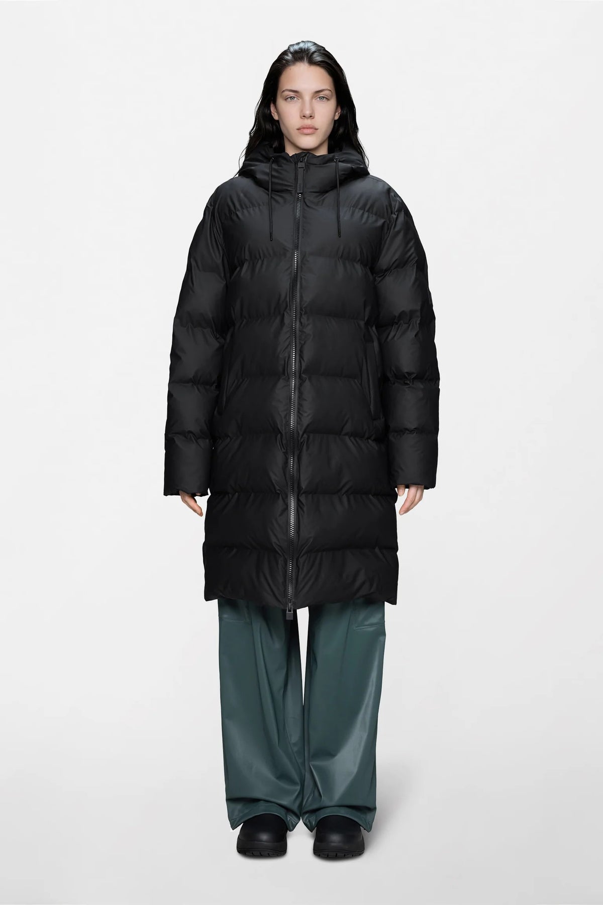 Alta Longer Puffer Jacket 15130 01 RAINS 