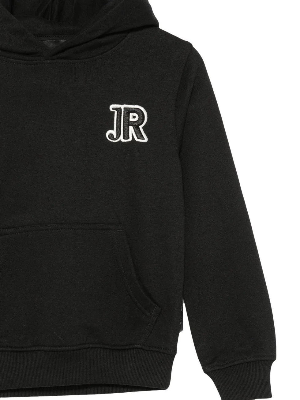 Felpa con patch logo RBA26005FE BLACK RICHMOND 