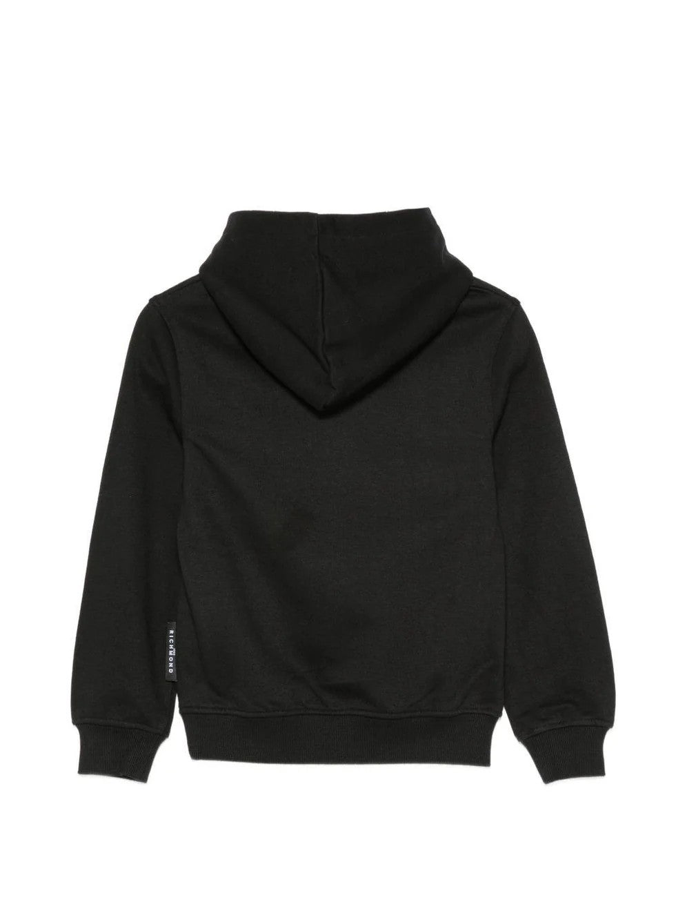 Felpa con patch logo RBA26005FE BLACK RICHMOND 