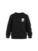 Maglione con logo ricamato
