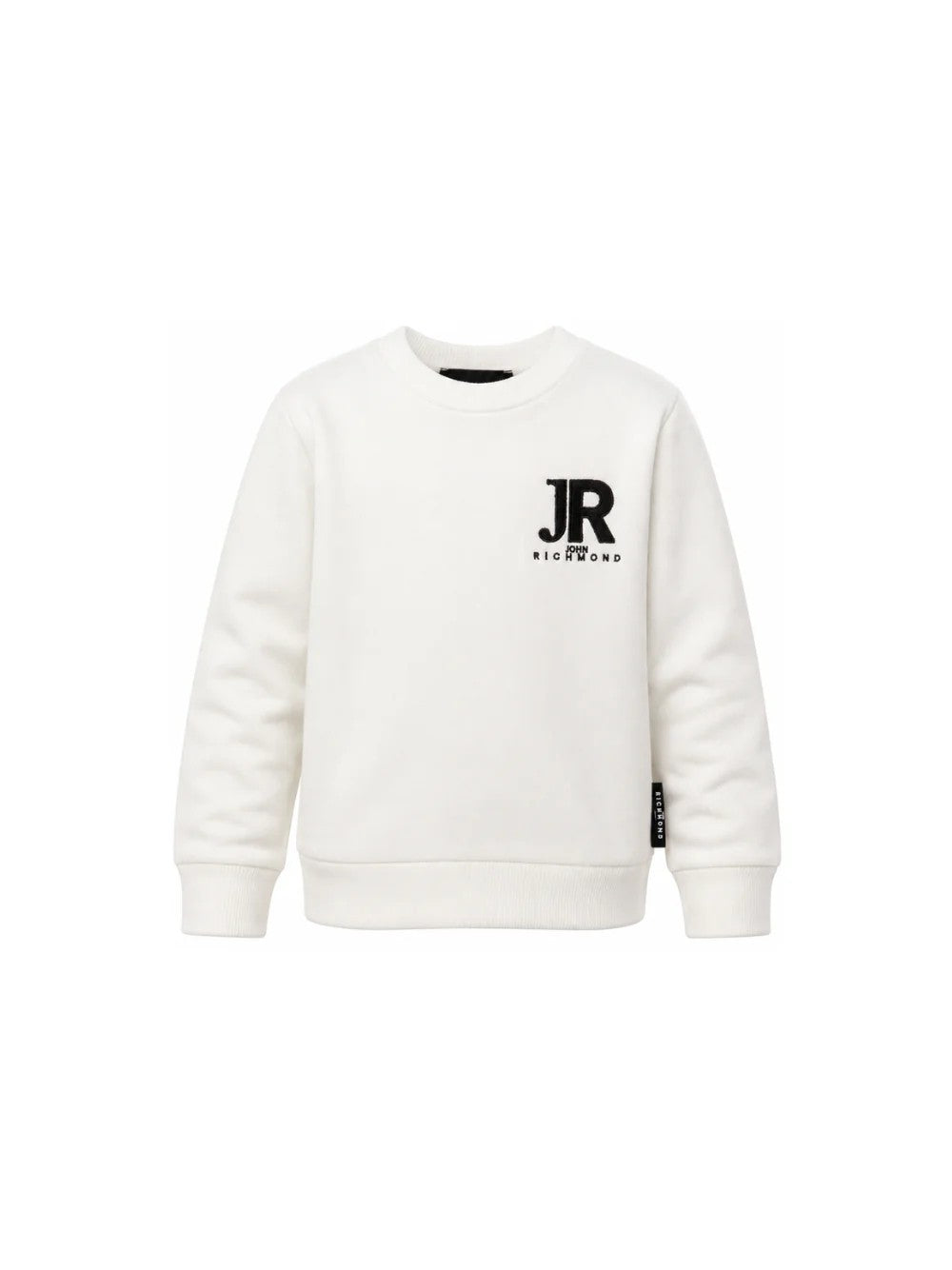 Maglione con logo ricamato RBA26168MA OFFWHITE RICHMOND 