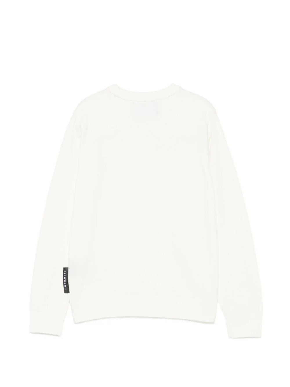 Maglione con logo ricamato RBA26168MA OFFWHITE RICHMOND 