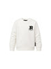 Maglione con logo ricamato