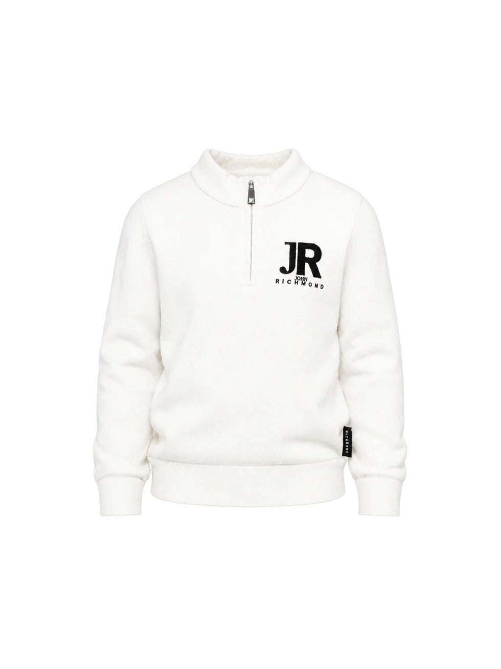 Maglione con dettaglio logo ricamato RBA26170LU OFFWHITE RICHMOND 