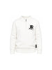 Maglione con dettaglio logo ricamato