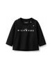 T-shirt con stampa logo sul davanti