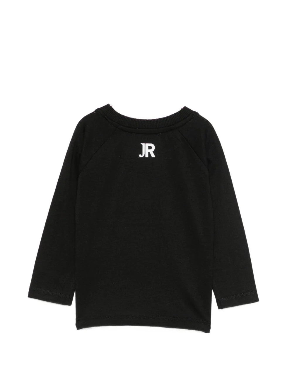 T-shirt con stampa logo sul davanti RIA26006TS BLACK RICHMOND 