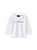 T-shirt con stampa logo sul davanti